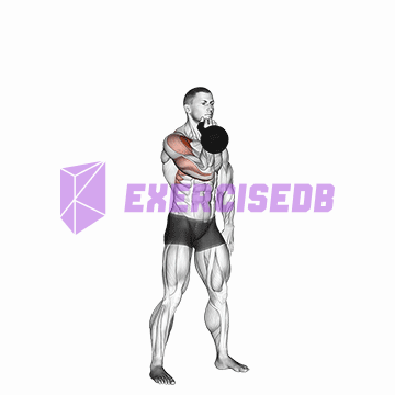 kettlebell arnold press