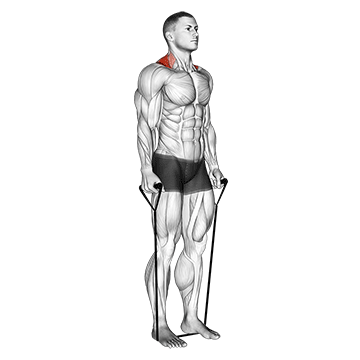 band shrug demonstration