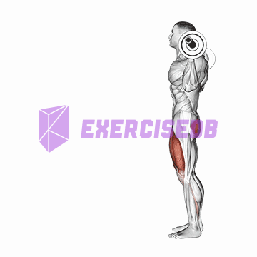 barbell lunge