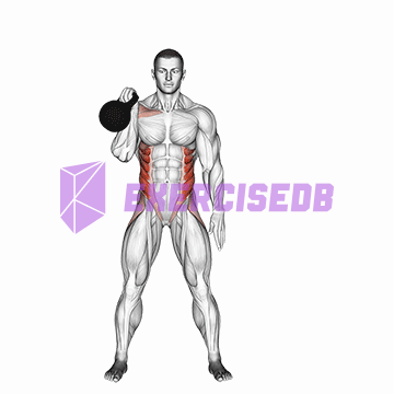 kettlebell bent press