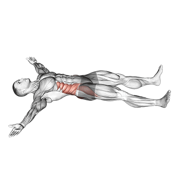 iron cross stretch demonstration