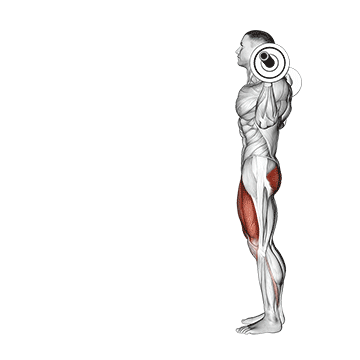 barbell lunge demonstration