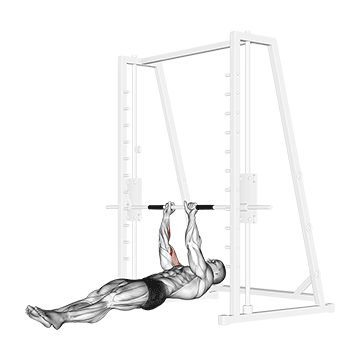 biceps narrow pull-ups demonstration