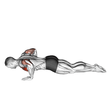 kneeling push-up (male) demonstration