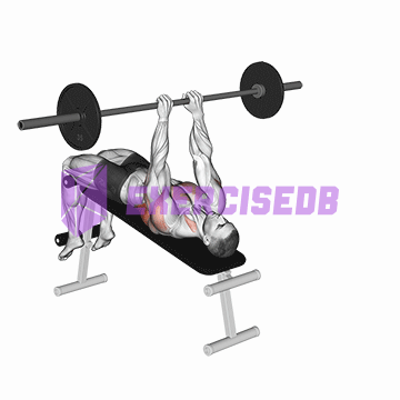 barbell decline bent arm pullover